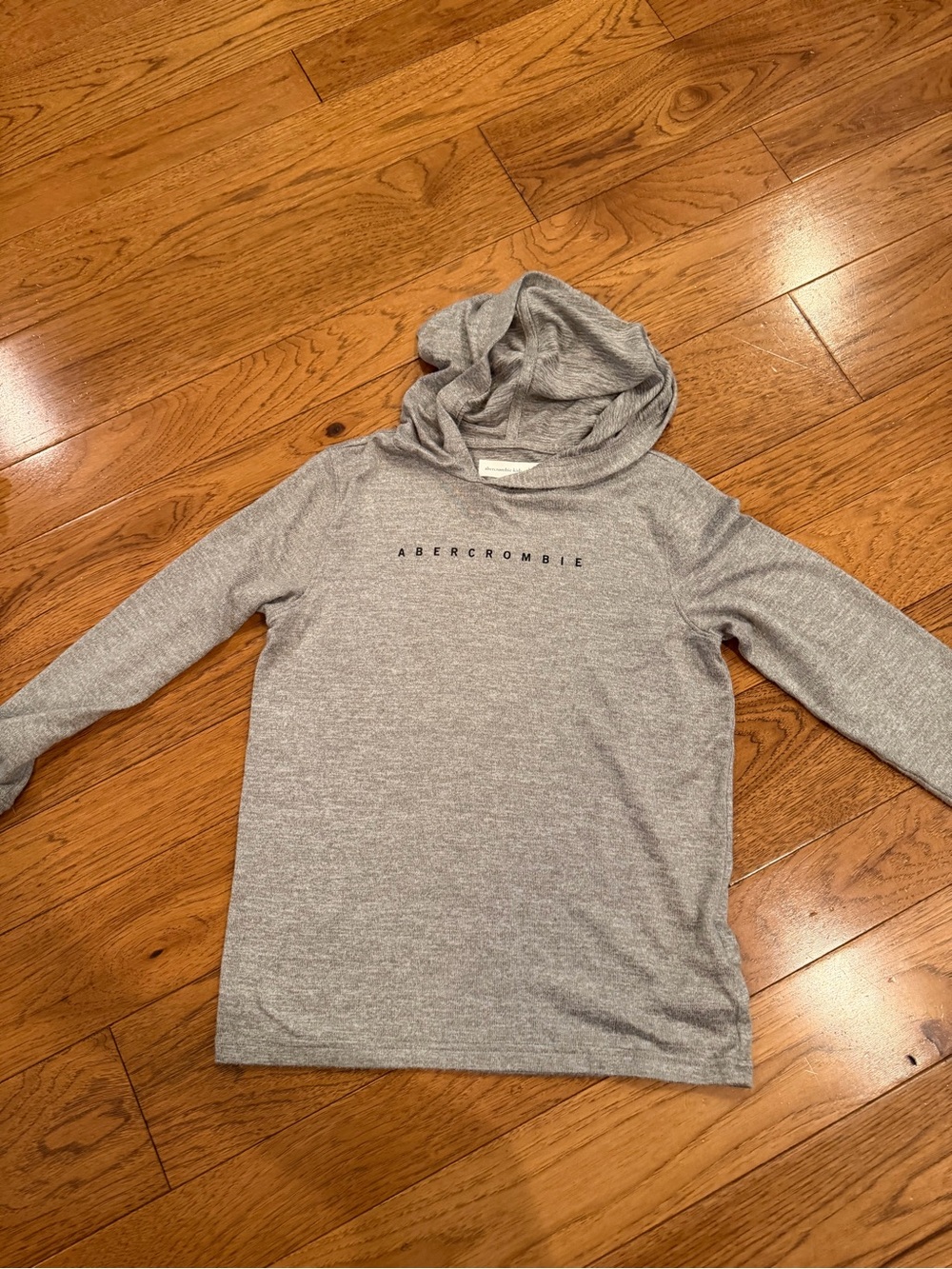 abercrombie kids Gray Super Soft Hoodie